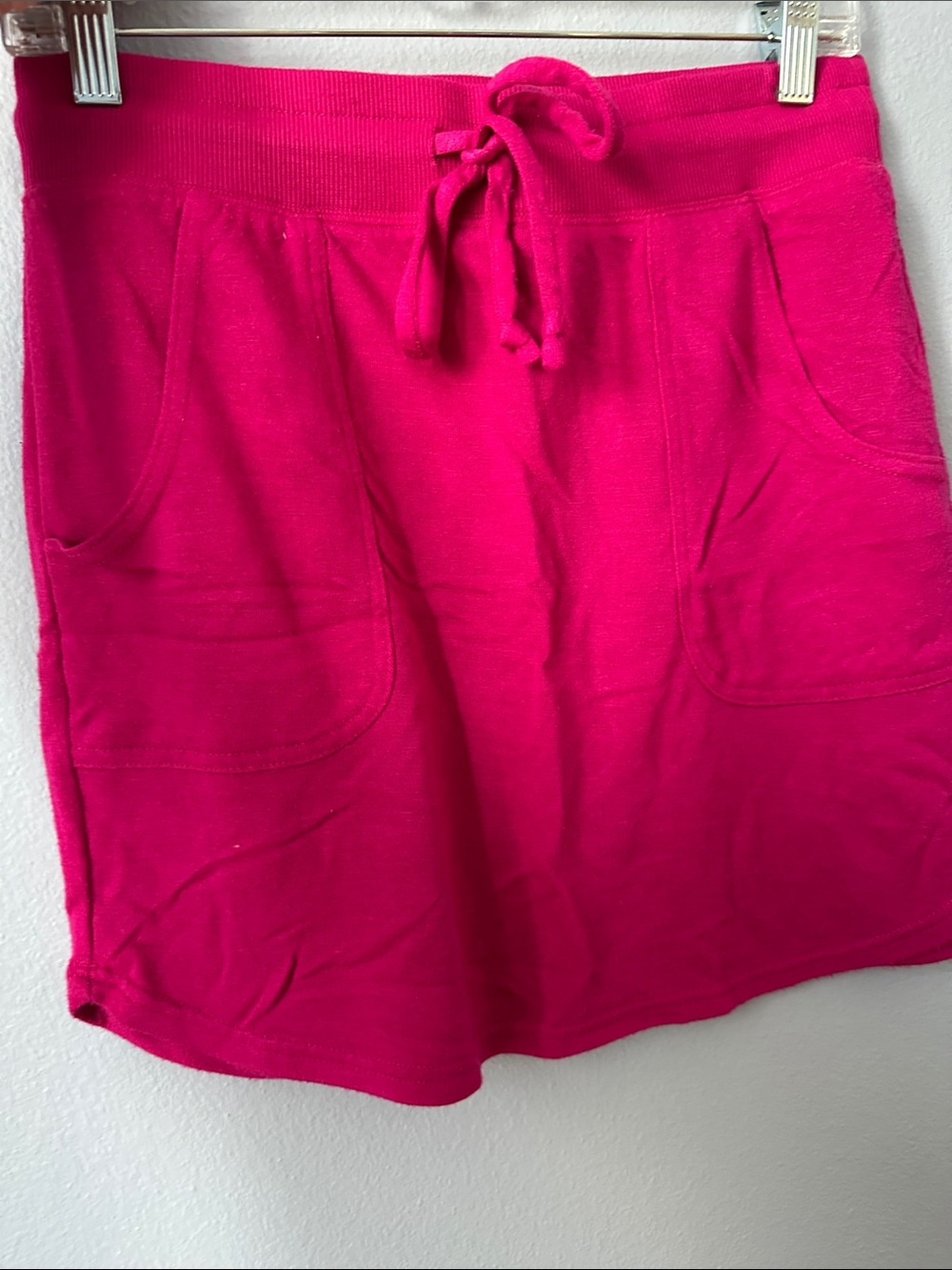 Balance Collection Hot Pink Knit Mini Skirt